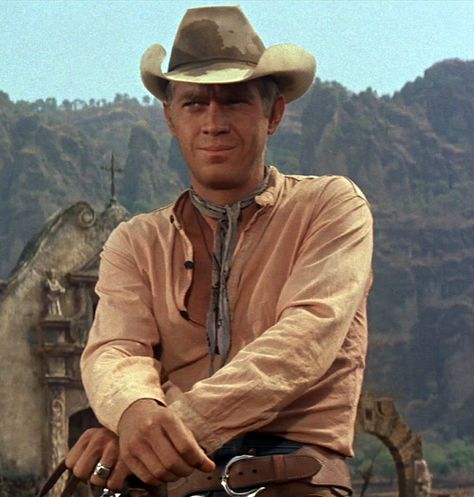 Magnificent Seven 1960, Horst Buchholz, Actor Steve Mcqueen, Steve Mcqueen Style, Steven Mcqueen, Magnificent 7, Robert Vaughn, Magnificent Seven, The Magnificent Seven