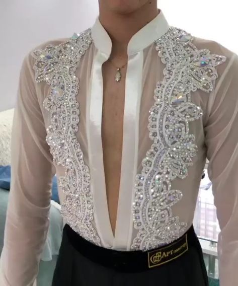 Sale Ballroom Dance Outfits, Clothing Construction, Sale On Instagram, Classy Suits, Ballroom Dresses, Indian Men Fashion, Dance Shirts, Figure Skating Dresses, Ballroom Dress