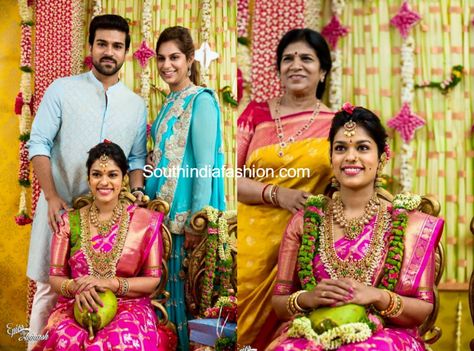 sreeja_wedding_pictures Sreeja Konidela, Pellikuthuru Function, Marriage Pictures, Telugu Wedding, Power Star, Mega Star, Blouse Designs Indian, Celebrity Wedding, Wedding Blouse