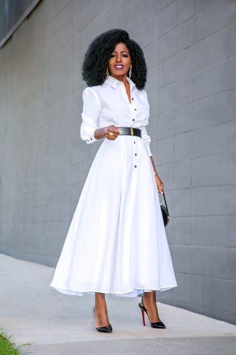 Style Pantry | My Style Shirt Dress Ideas, Simple Maxi Dress, How To Wear Shirt, Outfit Work, Rock Chic, Long Shirt Dress, Dress Shirts For Women, Midi Shirt Dress, Curvy Outfits