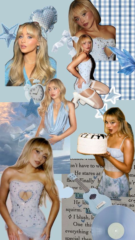 Sabrina Carpenter Blue, Sabrina Carpenter Wallpaper, Sabrina Carpenter Album, Top Singer, Sabrina Carpenter Style, Sabrina Carpenter Outfits, Ariana Grande Drawings, Middle School Outfits, Instagram Popular