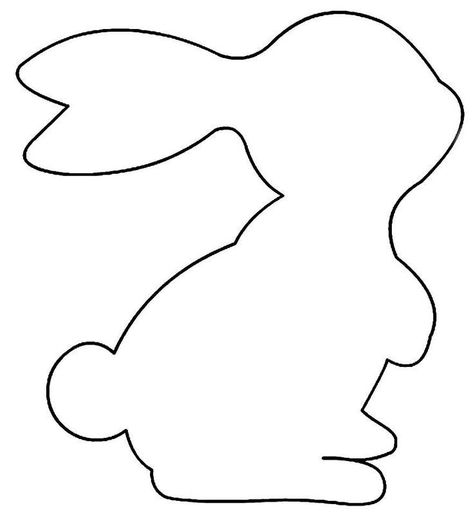 Easter Templates Printables, Easter Bunny Template, Bunny Templates, Easter Templates, Easter Craft Decorations, Easy Easter Crafts, Easter Bunny Crafts, Spring Easter Crafts, Easter Projects