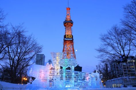 The Sapporo Snow Festival is back bigger and better than ever in 2023, with more than 400 ice sculptures and statues. Sapporo Snow Festival, Snow Festival, Winter Destinations, Winter Festival, Travel Asia, Ice Sculptures, Ski Area, Sapporo, Walking Trails