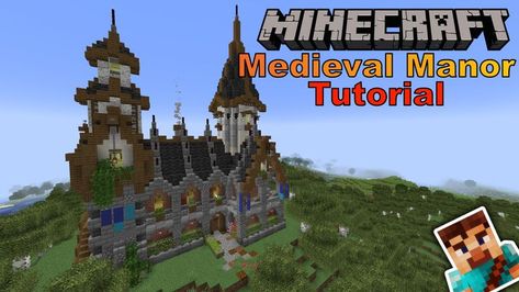 Medieval Manor, Minecraft Medieval, Minecraft Tutorial, Minecraft Builds, See More, Minecraft, Make Your Own, I Hope, Miniatures