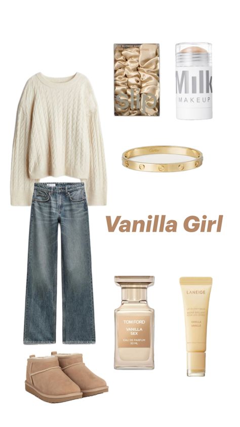 #vanillagirl #vanilla #outfit #ootd #inspiration #trending #aesthetic #girly Vanilla Cashmere Aesthetic, Basic Vanilla Girl Outfits, Vinalla Girl Outfit Ideas, Cute Vanilla Girl Outfits, Vanilla Girl Clothes, Vanilla Girl Aesthetic Outfits, Vanilla Girl Style, Creme Outfits, Vanilla Outfit