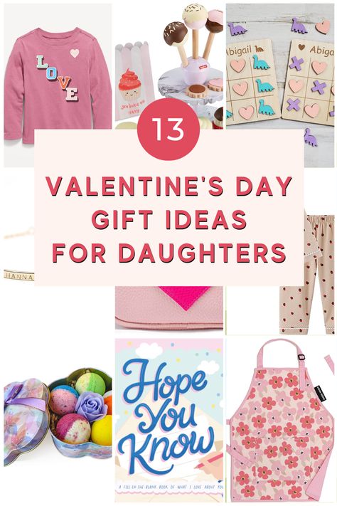 Looking for a sweet Valentine's Day Gifts for your daughter? We have carefully curated some of the best Valentine's Day Gift ideas for your little girl from her dad or mother from jewelry, Pjs, toys, books and much more. Girl Valentines Ideas, Valentines Day Gifts For Kids From Mom, Daughter Valentines Gift Ideas, Girls Valentines Gifts, Valentines Gift For Daughter, Girly Valentines, Toddler Valentine Gifts, Valentine Gift For Daughter, Valentines Gift Ideas