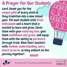 Back To School Prayer For Students, Prayer In School, Teacher Devotions, Back To School Prayer, Prayer For Students, Prayer For Work, Teacher Prayer, Back To School Quotes, Prayer For My Children