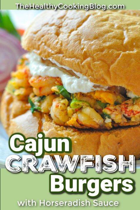 Crawfish Shrimp Recipes, Crawfish Tacos Recipe, Easy Crawfish Recipes, Seafood Burger Recipes, Crawfish Sandwich, Recipes With Crawfish Tails, Crawfish Tail Meat Recipes, Crawfish Recipes Easy, Crawfish Dishes