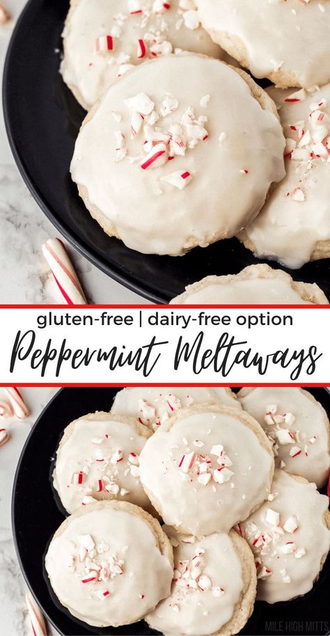 Dairy Free Christmas Cookies, Gluten Free Christmas Desserts, Meltaway Cookies, Gluten Free Christmas Cookies, Gluten Free Holiday, Gluten Free Christmas, Gluten Free Sweet, Crinkle Cookies, Gluten Free Sweets