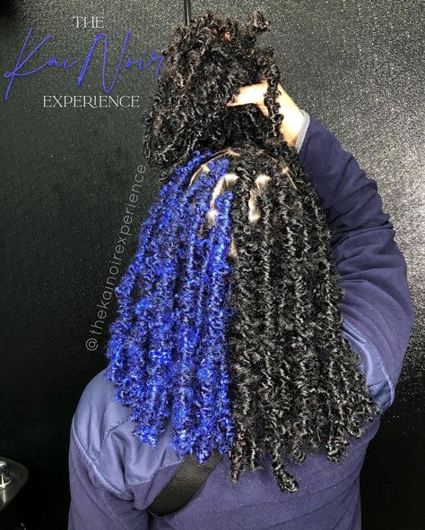 SHOULDER LENGTH DISTRESSED LOCS🦋✨ • • • #Thekainoirexperience #greensborobraids #greensborobraider #greensborostylist #winstonsalemBraids… Butterfly Locs With Beads, Shoulder Length Butterfly Locs, Locs With Beads, Distressed Locs, Faux Locs Styles, Butterfly Locs, Faux Locs Hairstyles, Locs Hairstyles, Box Braids Hairstyles