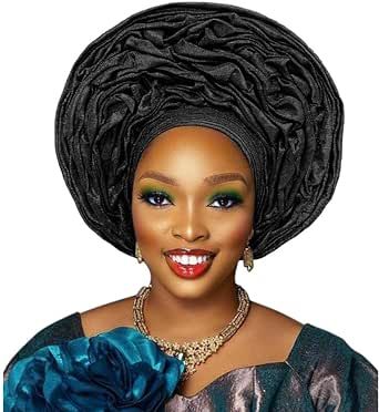 Gele Styles, African Turban, Wedding Headdress, African Head Wraps, Aso Oke, Elegant Hats, Handmade African, Fashion Wedding, Headband Styles