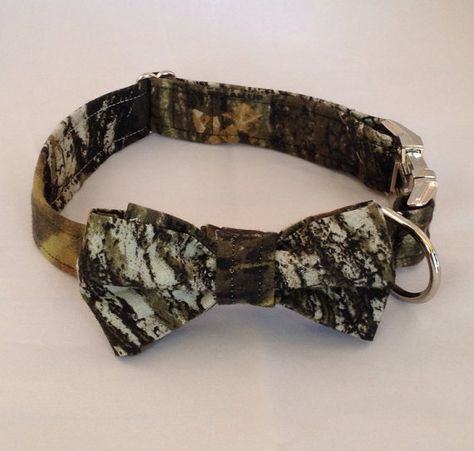 Camo Dog Bow Tie Dog Collar Camouflage Dog Bow by thesouthernpup, $35.00 Hunting Dog Collar, Preppy Dog, Spoiled Pets, Redbone Coonhound, Camo Wedding, Dog Things, Dog Collar Bow Tie, Puppy Stuff, Dog Bow Tie