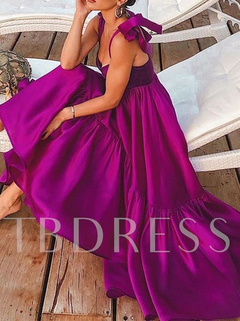 Purple Maxi, Purple Maxi Dress, Unique Images, College Tips, Instagram Blogger, Purple Satin, Life Time, Bohemian Dress, Looks Style