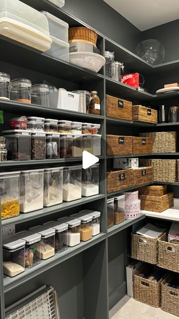 Kitchencraft Design Studio on Instagram: "A baker’s dream…

Our client is a keen baker so transforming the existing pantry into a space where all the equipment is to hand and with a large worktop space for crafting her creations was fundamental. 

We updated the existing shelving by painting it to match the colour of the units. 

What do you think of our client’s perfectly organised pantry? 

#kitchencraftdesignstudio #kitchencraftdanbury #kitchenshowroom #kitchencraft #danbury #chelmsford #kitchenstorage #kitchenideas #kitchensofinsta #siemens #neff #croftsandassinder #quooker #kitchendesign #kitchenproject #danburykitchens #kitchenideas #kitcheninspo #familybusiness #siemensstudioline #perrinandrowe #cookdemo #localbusiness #franke #dekton #silestone #quartz" Organised Pantry, Kitchen Showroom, Kitchen Crafts, Kitchen Projects, Pantry Organization, Home Room Design, House Rooms, Local Businesses, Kitchen Storage