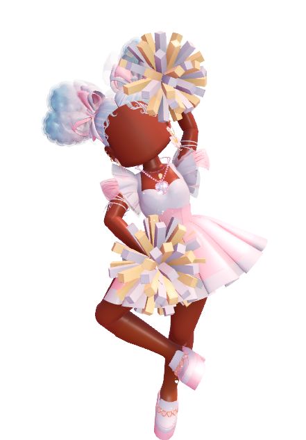 Royal High Cheerleader, Royal High Easter Outfit, Royal High New School Outfits, Royale High Uniform Outfit, Royale High Cheerleader Outfit, Royale High New School Outfits, Royal High New School, Pastel Perfect Outfit Royal High, Royale High School Outfits