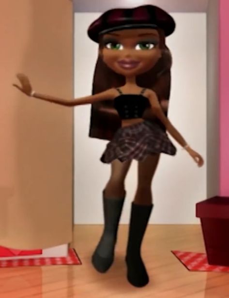 Bratz Rock Angelz Sasha Bratz Tv Show Sasha, Sasha Bratz Doll Outfit, Bratz Doll Outfits Halloween Sasha, Bratz Doll Outfits Sasha, Sasha Bratz Costume, Bratz Inspired Outfits Sasha, Bratz Fall Outfits, Bratz Outfits Cartoon, Bratz Outfits Inspiration Sasha