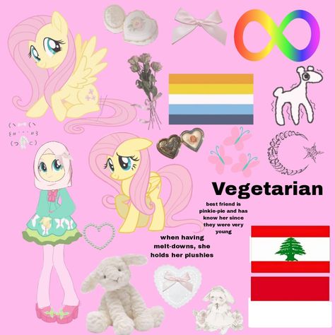 Fluttershy Hijab, My Little Pony Headcanons, Fluttershy Aesthetic, Mlp Headcanons, Pinkie Pie, Mlp My Little Pony, Fluttershy, Ponies, My Little Pony