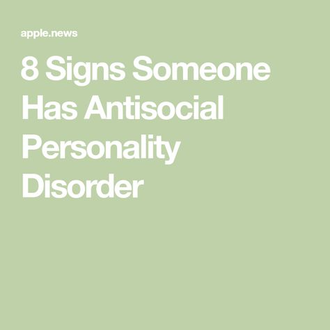 8 Signs Someone Has Antisocial Personality Disorder Antisocial Personality Quotes, Anti Social Personality Disorder, Oppositional Defiant Disorder, Antisocial Personality, Personality Quotes, Psychology Disorders, Personality Disorders, Mental Health Counseling, Narcissistic Personality