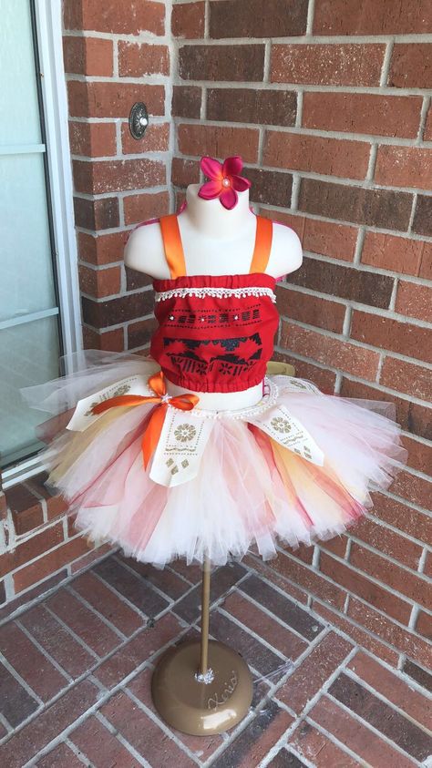 Moana Tutu Outfit, Tutu Ideas, 2nd Birthday Party For Girl, Princess Moana, Moana Party, Princess Tutu, Tutu Costumes, Tutu Outfits, Ballet Costumes