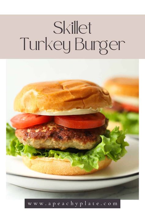 Turkey Burger Seasoning, Stovetop Burgers, Homemade Turkey Burgers, Burgers On The Stove, Ground Turkey Burgers, Best Turkey Burgers, Turkey Seasoning, Turkey Burger Recipe, Turkey Patties