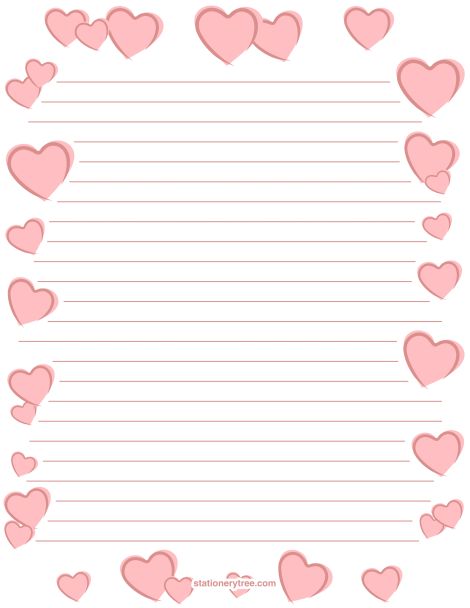 Printable romantic stationery and writing paper. Free PDF downloads at http://stationerytree.com/download/romantic-stationery/ Stationary Template, Writing Paper Template, Stationary Printable, Printable Lined Paper, Holiday Stationery, Writing Paper Printable Stationery, Free Printable Stationery, Note Writing Paper, Writing Paper Printable