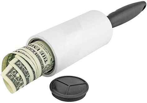 Amazon.com: Southern Homewares Lint Roller Secret Hidden Diversion Safe Money Jewelry Storage Home Security : Tools & Home Improvement Secret Stash Containers, Security Window Film, Safe Money, Stash Containers, Money Jewelry, Diversion Safe, Hide Money, Money Safe, Book Safe