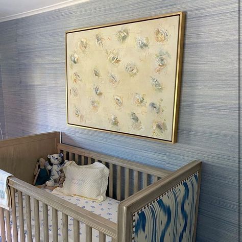 Kristin Blakeney Studio on Instagram: “Install of the cutest nursery for @elementstyle 💗💗” Upholstered Crib, Crib Bedding, Nurseries, Cribs, Penny, A Photo, Decorative Boxes, Nursery, Bed