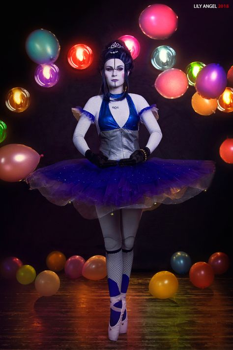 Posted on Pinterest by Yuna York Fnaf Ballora Cosplay, Ballora Costume, Ballora Aesthetic, Ballora Cosplay, Fnaf Ballora, Fnaf Costumes, Fnaf Outfits, Circus Baby Fnaf, Fnaf Cosplays