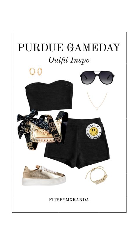 PURDUE GAMEDAY OUTFIT | LTK IN BIO #outfitinspo #gamedayfit #gamedayoutfit #purdue Game Day Outfit, Gameday Outfit, Day Outfit, Game Day, Outfit Inspo