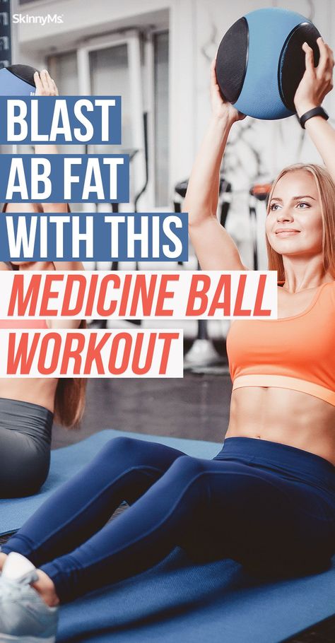 Workouts With Medicine Ball, Medicine Ball Ab Workout, Medicine Ball Abs, Fat Blaster, Medicine Ball Workout, Ball Workout, Weight Ball, Oblique Workout, Ab Exercises