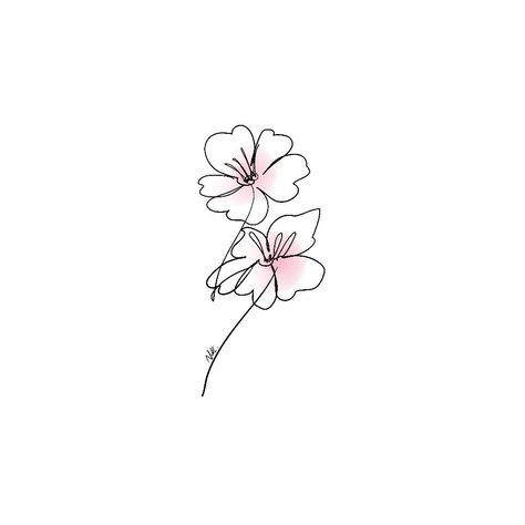 Heart Cherry Blossom Tattoo, Simplistic Cherry Blossom Tattoo, Line Art Cherry Blossoms, Minimal Sakura Tattoo, Small Heart And Flower Tattoo, Cherry Blossom Simple Tattoo, Small Blossom Tattoo, Cherry Blossom Line Art Tattoo, Cherry Blossom Small Tattoo