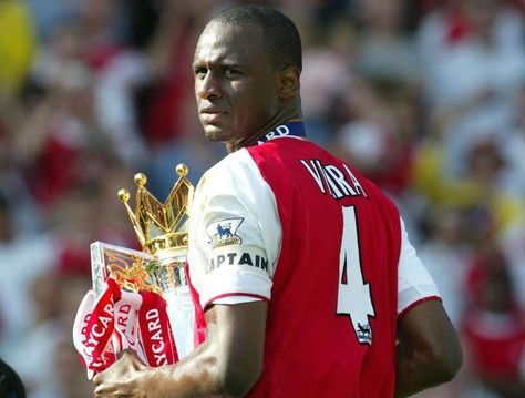 Patrick Viera. Best Soccer Players, Javier Zanetti, Patrick Vieira, Pep Guardiola, Number 4, Soccer Players, Arsenal, Arsenal Fc, Argentina