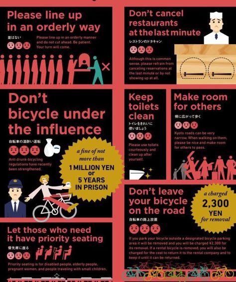 Japanese manners - for Japan Tour Japanese Etiquette Manners, Japan Manners, Facts About Japan, Japanese Etiquette, Japan Tourism, Cherry Blossom Japan, How To Create Infographics, Visit Japan, Manners