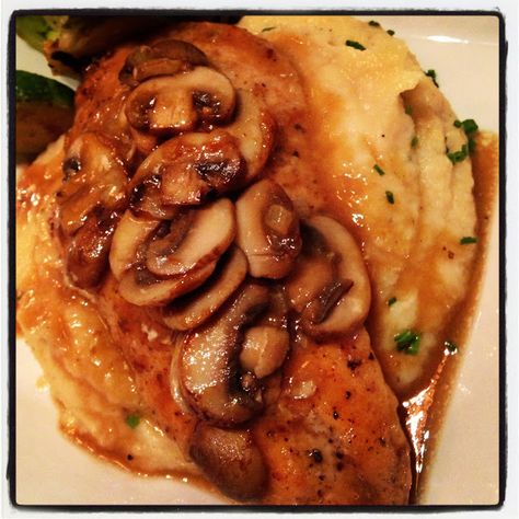 Parsnip Puree Recipe, Parsnip Puree, The Cheesecake Factory, Marsala Chicken Recipes, Chicken Breast Fillet, Chicken Marsala, Sauteed Chicken, Cheesecake Factory, Pureed Food Recipes