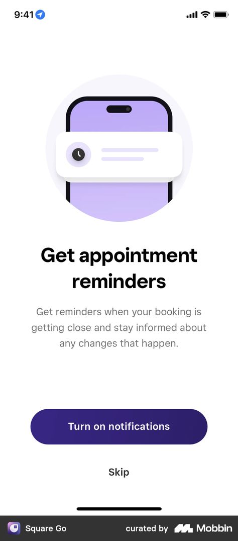 Browse iOS Screens | Mobbin Notification Ui, Iphone Illustration, Onboarding Screen, Onboarding App, Onboarding Ui, Ios Screen, Ux Design Principles, Iphone Ui, Ux Design Mobile