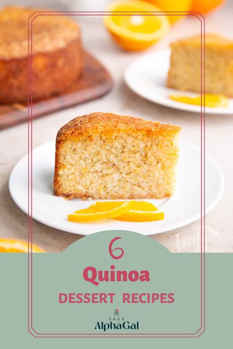 Desert Quinoa Recipes, Quinoa Cakes Vegan, Baking With Quinoa, Quinoa Cakes Recipes, Quinoa Pudding Recipes, Leftover Quinoa Recipes, Sweet Quinoa Recipes, Quinoa Flakes Recipes, Baked Quinoa Recipes