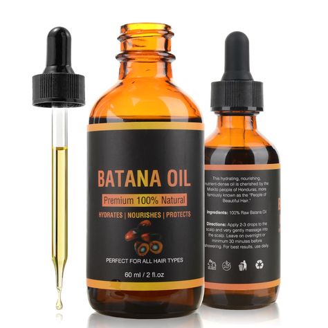 PRICES MAY VARY. Natural & Organic: Batana oil made from the essence extracted from the seeds of the Batana tree in Honduras by the traditional cold pressing method, which has the certification of Dr. Sebi, a renowned doctor of medicine and herbs, to ensure its quality Promote Hair Growth: Our batana oil is designed specifically for hair growth, enhancing hair thickness, shine, and density, improving quality hair, and preventing hair loss without affecting colored hair or altering its natural to Hair Growth Potion, Pumpkin Oil Hair Growth, Oil For Thicker Hair, Best Hair Growth Oil, Batana Oil, Hair Oiling, Pumpkin Oil, Natural Hair Growth Oil, Extreme Hair Growth