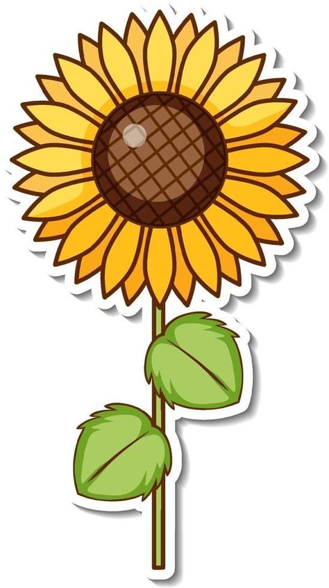 Back To School Quotes, Sunflower Clipart, Reading Logs, School Quotes, Handmade Sticker, Vector Free Download, Vector Photo, Sticker Design, Vector Art