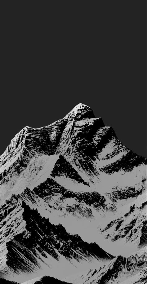 Everest Wallpaper, Dark Mode Wallpaper, Wallpapers Dark, Dark Mode, Black Stickers, Photo Design, Nature Aesthetic, Dark Wallpaper, Phone Backgrounds