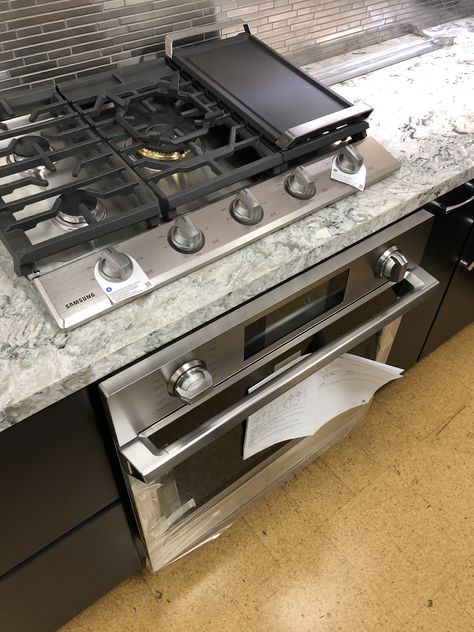 Stainless steel stove