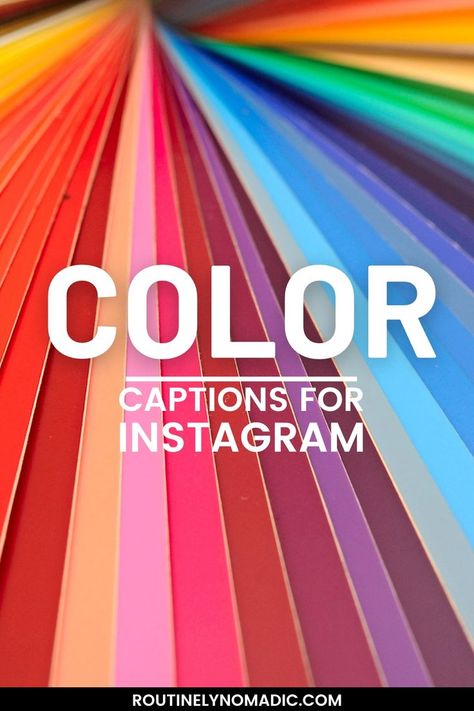 Paint swatches with words Color Captions for Instagram Color Quotes, Captions For Instagram, Photo Caption, Best Color, Instagram Captions, Great Photos, Funny Cute, Favorite Color, Instagram Posts