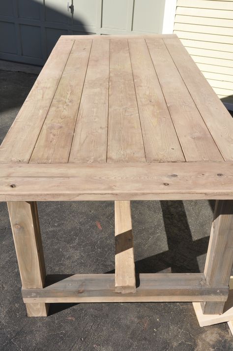 Homemade Kitchen Tables, Pallet Projects Decor, Farmhouse Table Plans, Diy Dining Room Table, Table Top Frame, Kitchen Table Makeover, Pallet Projects Easy, Bookshelf Plans, Pallet Projects Furniture