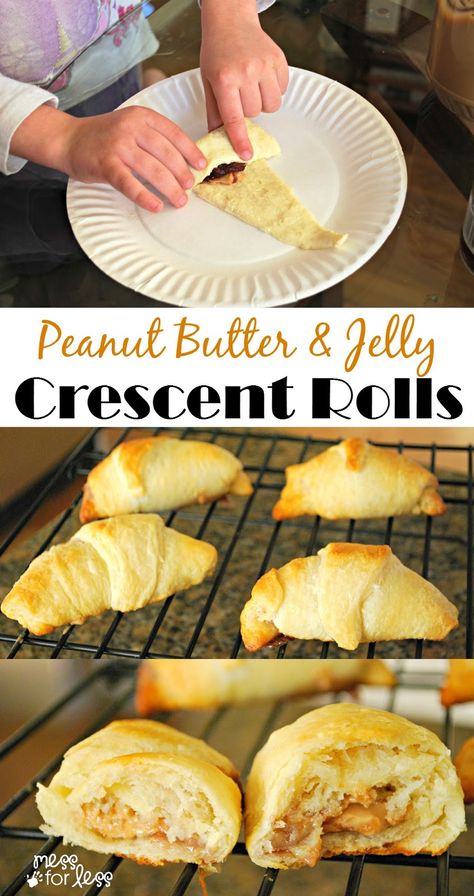 Cheese Crescent Roll Recipes, Recipes Peanut Butter, Crescent Recipes, Cheese Crescent Rolls, Breakfast And Brunch, Crescent Roll Recipes, Roll Recipes, Crescent Roll, Peanut Butter And Jelly