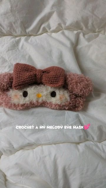 Crochet Sleeping Mask, Crochet Eye Mask, Crochet Sleep Mask, Sleep Mask Crochet, Flight To Japan, Mask Crochet, I Can't Sleep, Mask Aesthetic, Crochet Eyes