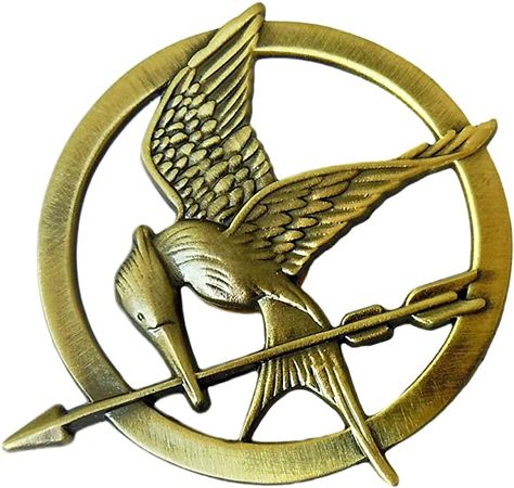 Hunger Games Decorations, Hunger Games Mockingjay Pin, Katniss Costume, The Hunger Games Katniss, Hunger Games Jewelry, Zoro Cosplay, Hunger Games Pin, Mockingjay Pin, Hunger Games Katniss