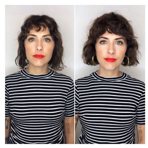 E d o  S a l o n on Instagram: “Bobs make everything fuller and more chic. One of our favorite shapes. Cut by Julia @jpattonsalon at Edo in San Francisco. ❤️ #edosalon…” Bob With Fringe Fine Hair, Curly Bob With Fringe, Short Bob With Fringe, Lady Lovely Locks, Blonde Bangs, French Bob, Brown Hair With Highlights, Light Brown Hair, Model Hair