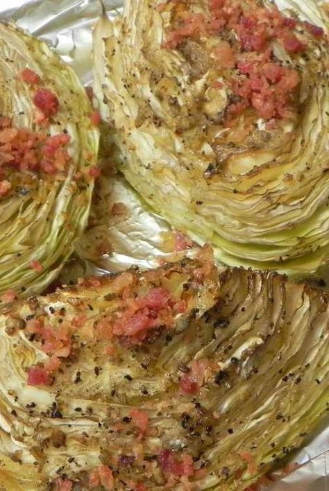 Smoked cabbage is easy to make once the smoker is fired up, and the best part is that it is hands-off and a perfect side dish for whatever floats your boat. Smoked Cabbage, Smoked Vegetables, Cauliflower Casserole Recipes, Grilled Cabbage, Cabbage Steaks, Smoker Cooking, Traeger Recipes, Smoker Recipes, Smoked Food Recipes