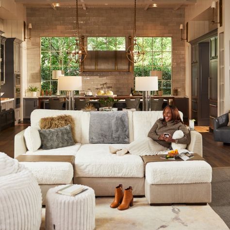 Love Sac Sectional Ideas, Lovesac Sactional Living Rooms, Love Sac Sectional, Lovesac Sactional, Build A Couch, Built In Couch, Sectional Couches, Moving Home, Infinite Possibilities