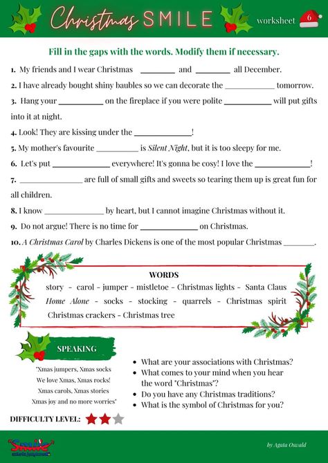 Christmas Symbols, Christmas In England, Word Formation, Simple Past Tense, Christmas Worksheets, Esl Activities, Time Worksheets, Kids English, English Classroom