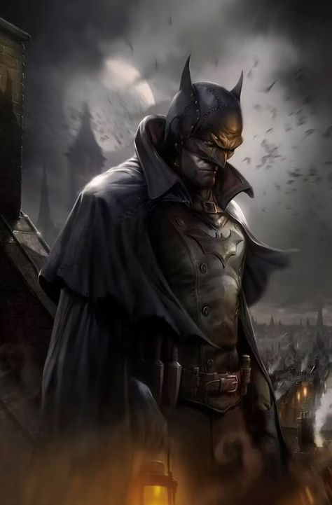 After 35 Years, Batman's Gotham by Gaslight Costume Finally Returns Batman Gotham By Gaslight, Gotham By Gaslight, Batman Hero, Mike Mignola, Batman Artwork, Batman Comic Art, Superhero Comics, Batman Family, Batman Art